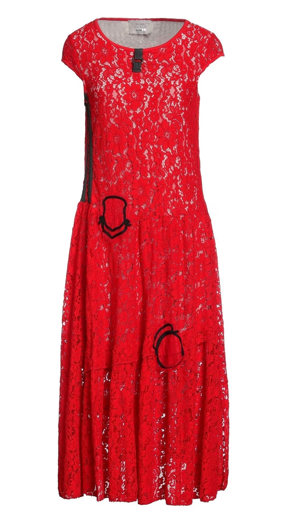 Elisa Cavaletti Red Dress 11021 Elisa Cavaletti