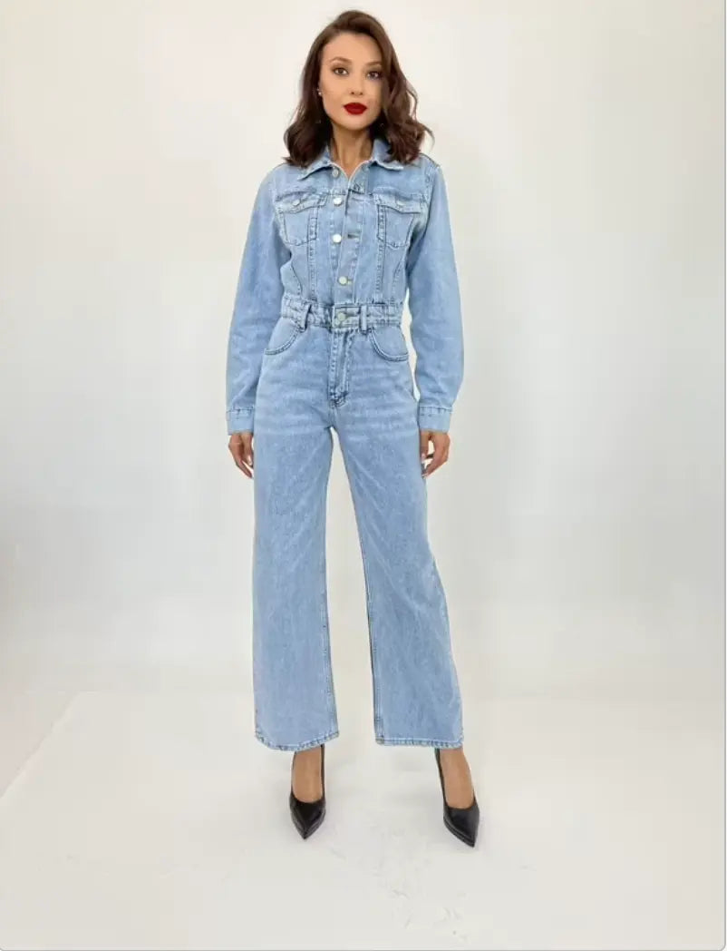 Fame Denim Overalls FME12794 Fame