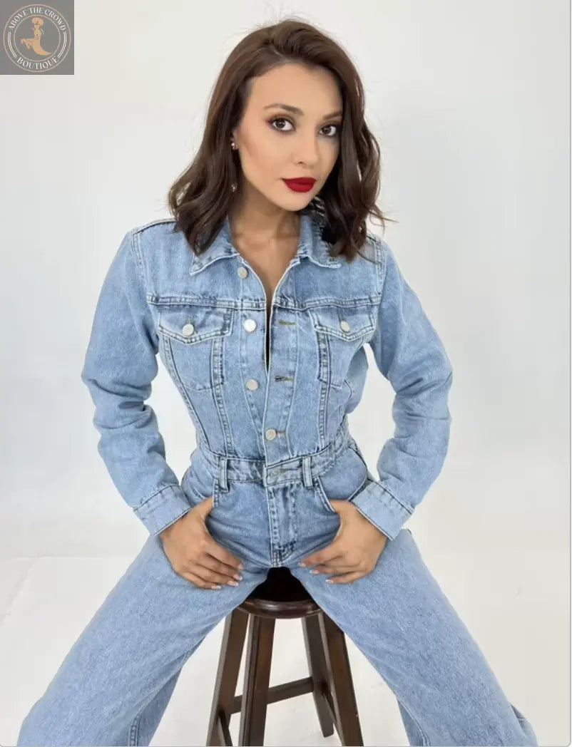 Fame Denim Overalls FME12794 Fame