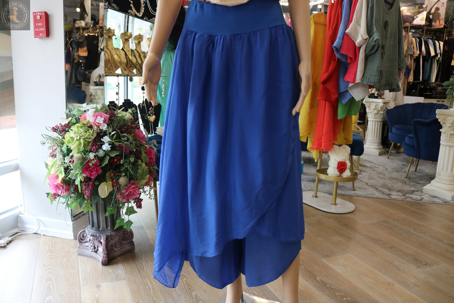 Flowing Asymmetrical Pants - Unique European Style Karma