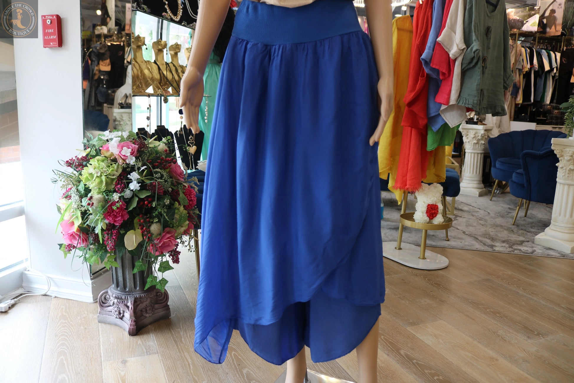 Flowing Asymmetrical Pants - Unique European Style Karma