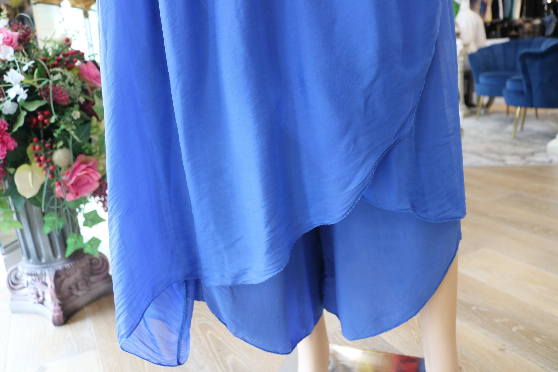 Flowing Asymmetrical Pants - Unique European Style Karma