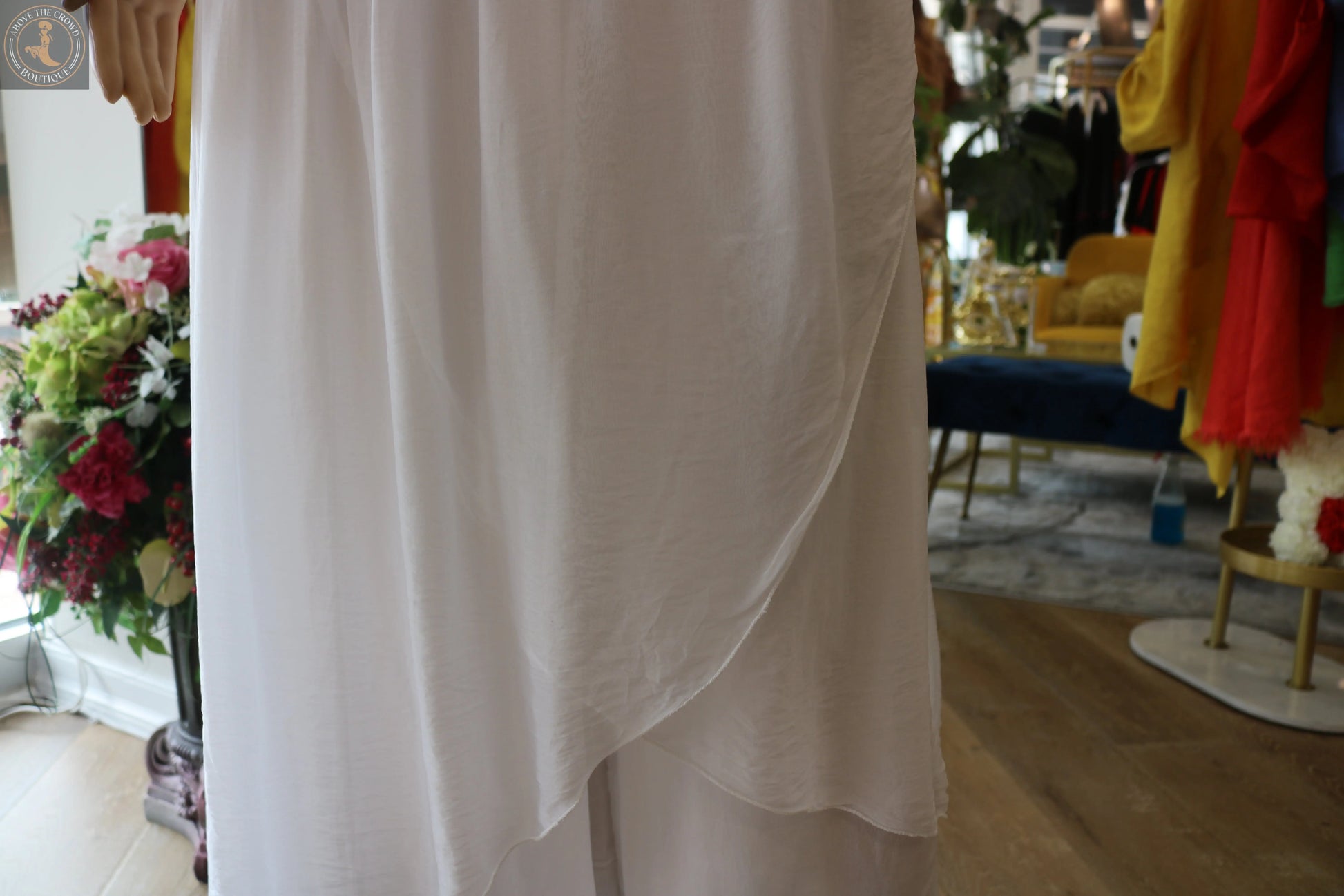 Flowing Asymmetrical Pants - Unique European Style Karma