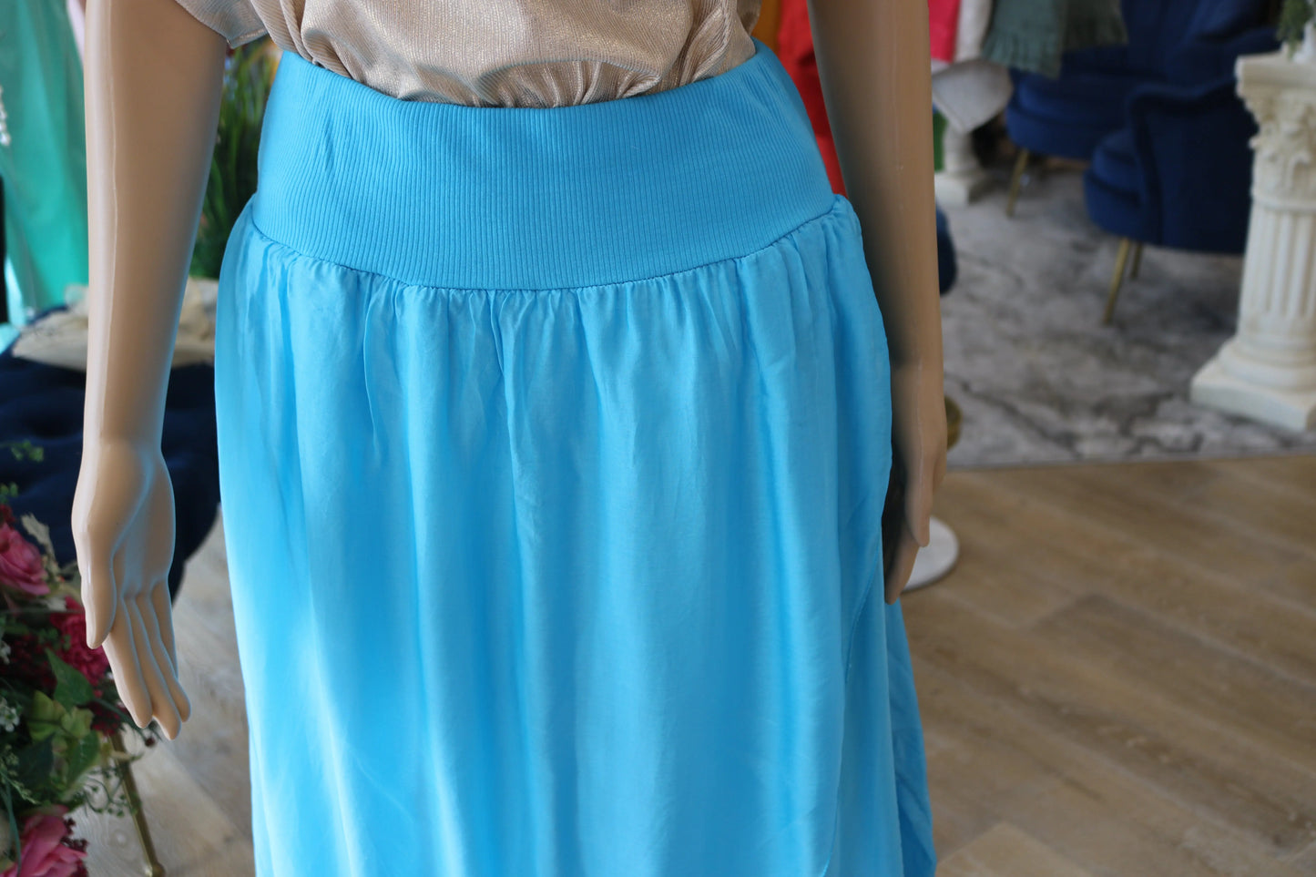 Flowing Asymmetrical Pants - Unique European Style Karma