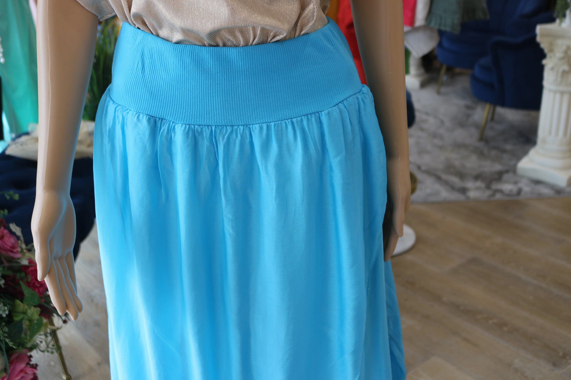 Flowing Asymmetrical Pants - Unique European Style Karma