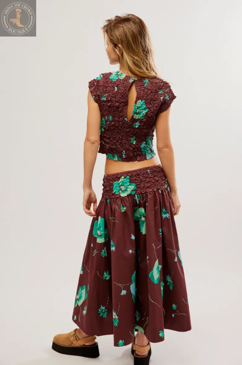 Free People Carino Printed Set OB1941518 Free People