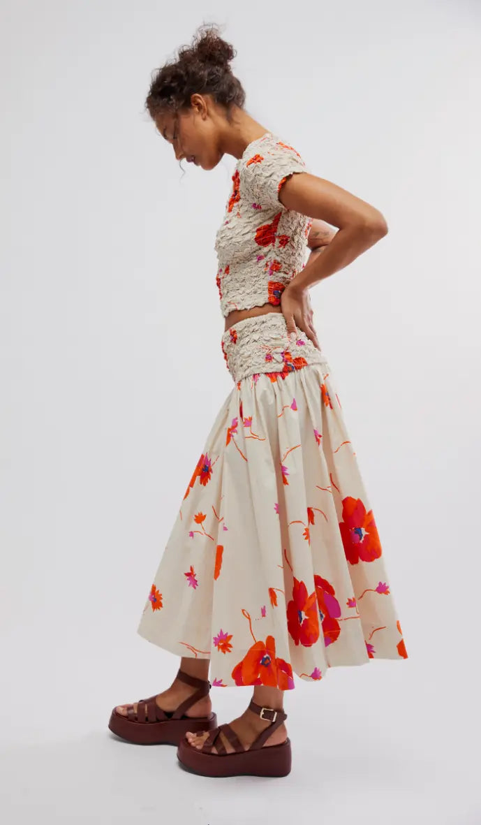 Free People Carino Printed Set OB1941518 Free People