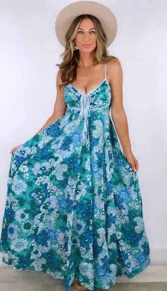 Free People Dream Weaver Maxi Dress - Effortless Bohemian Style Free People