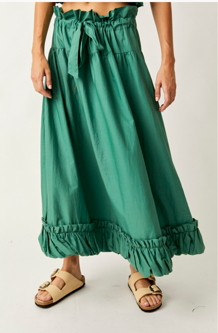 Free People Favorite Part Midi Skirt OB1739832 Free People