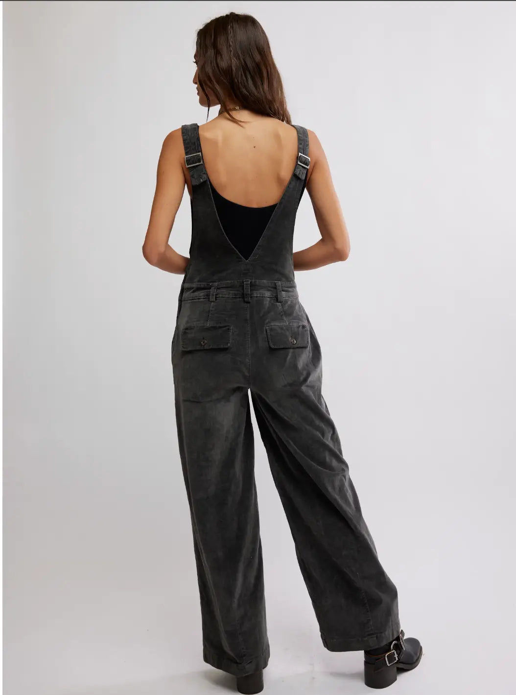 Free People Mara Cord Overalls - Effortless Bohemian Style Free People