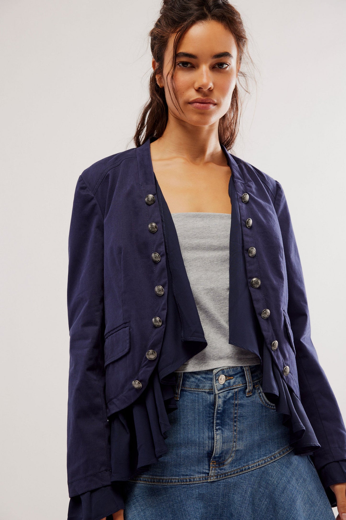 Free People Movement Ruffles Romance Jacket Free People
