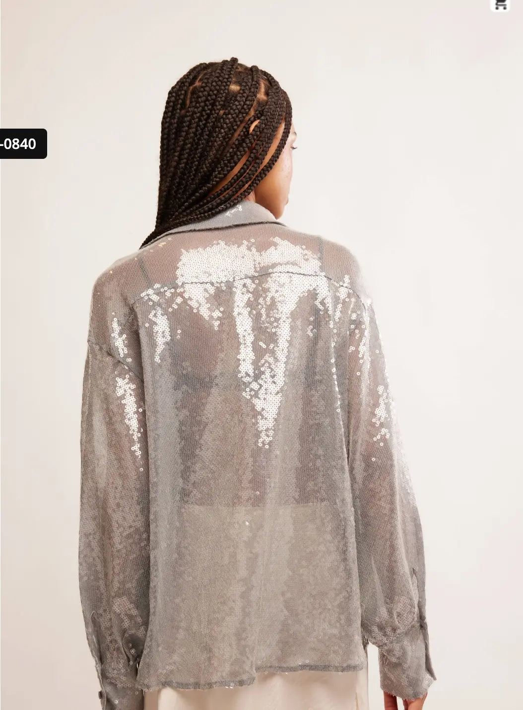 Free People OB1837164 Disco Margartia Buttondown Free People