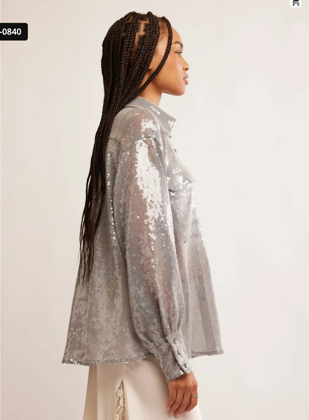 Free People OB1837164 Disco Margartia Buttondown Free People