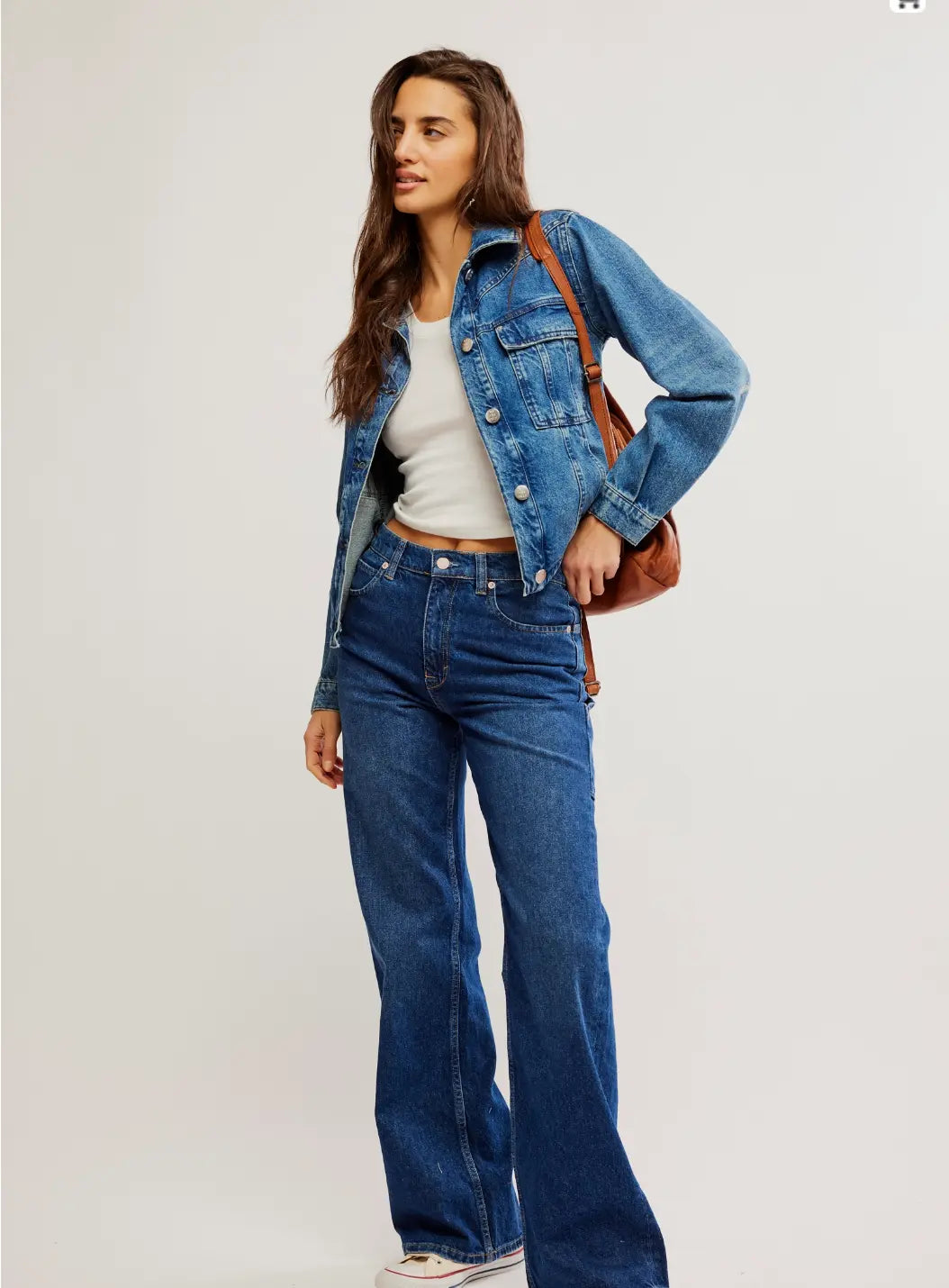 Free People OB1977947 Jade Denim Jacket Free People