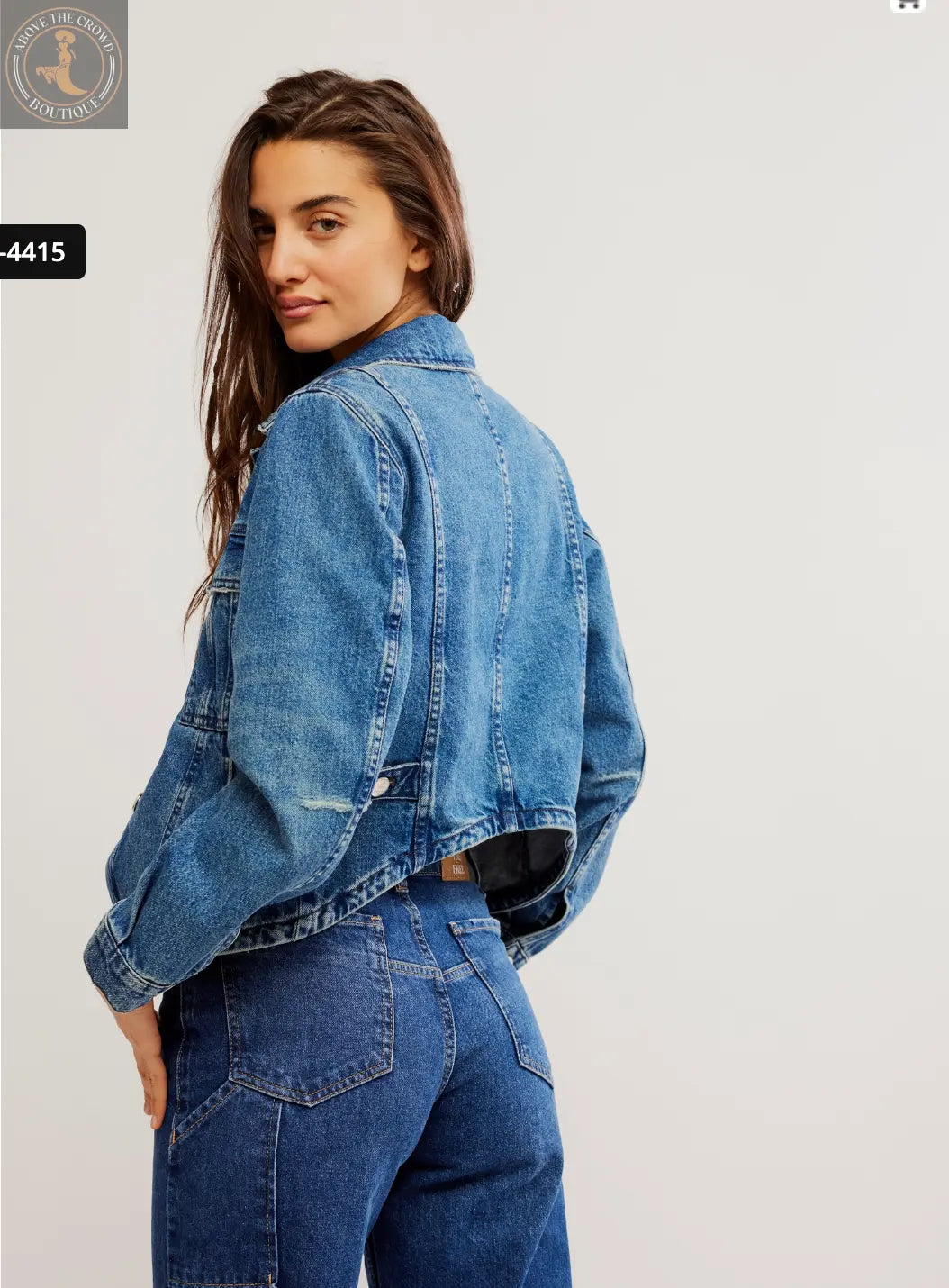 Free People OB1977947 Jade Denim Jacket Free People