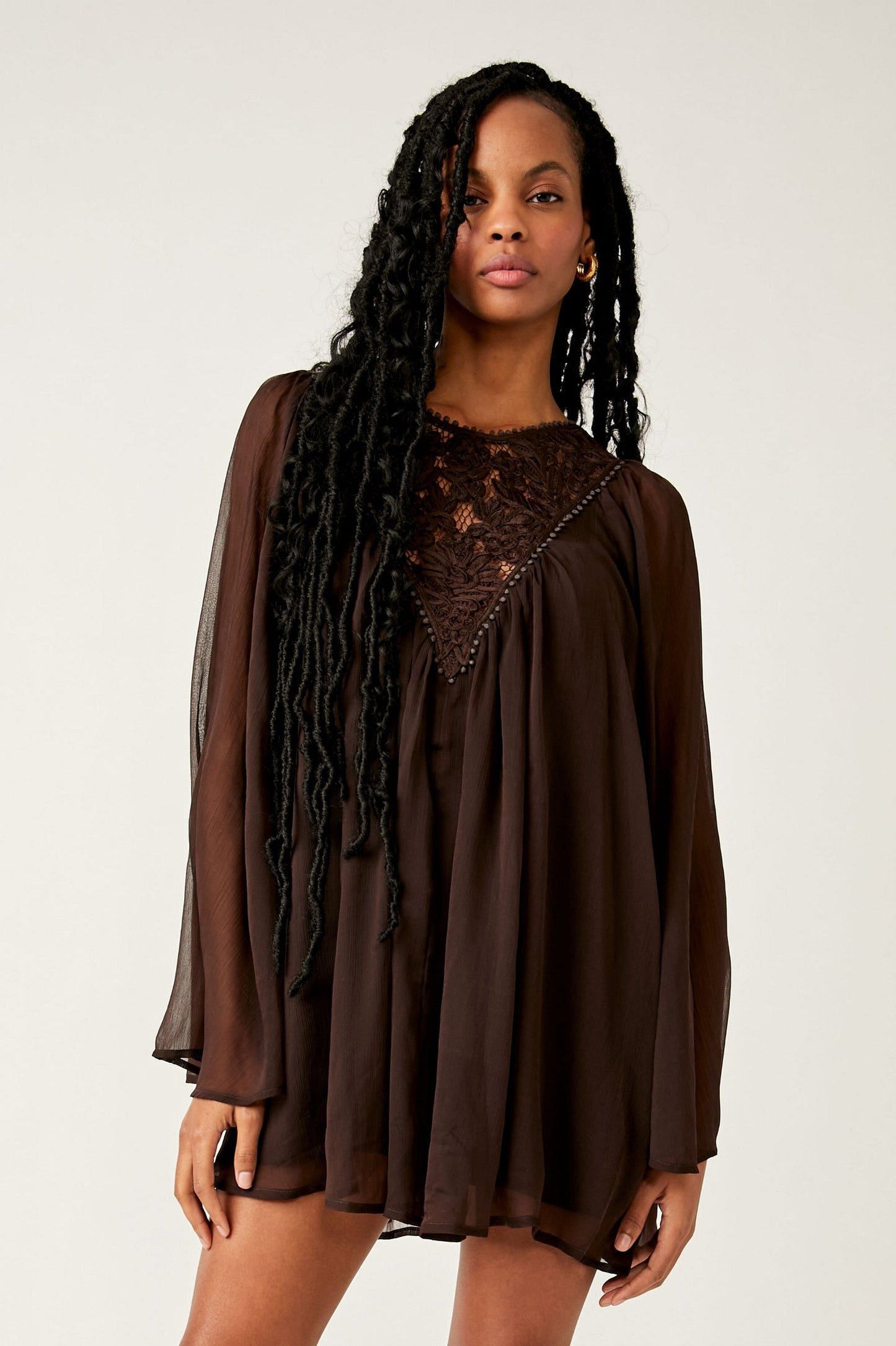 Free People Sunshine of Love Mini Dress Free People