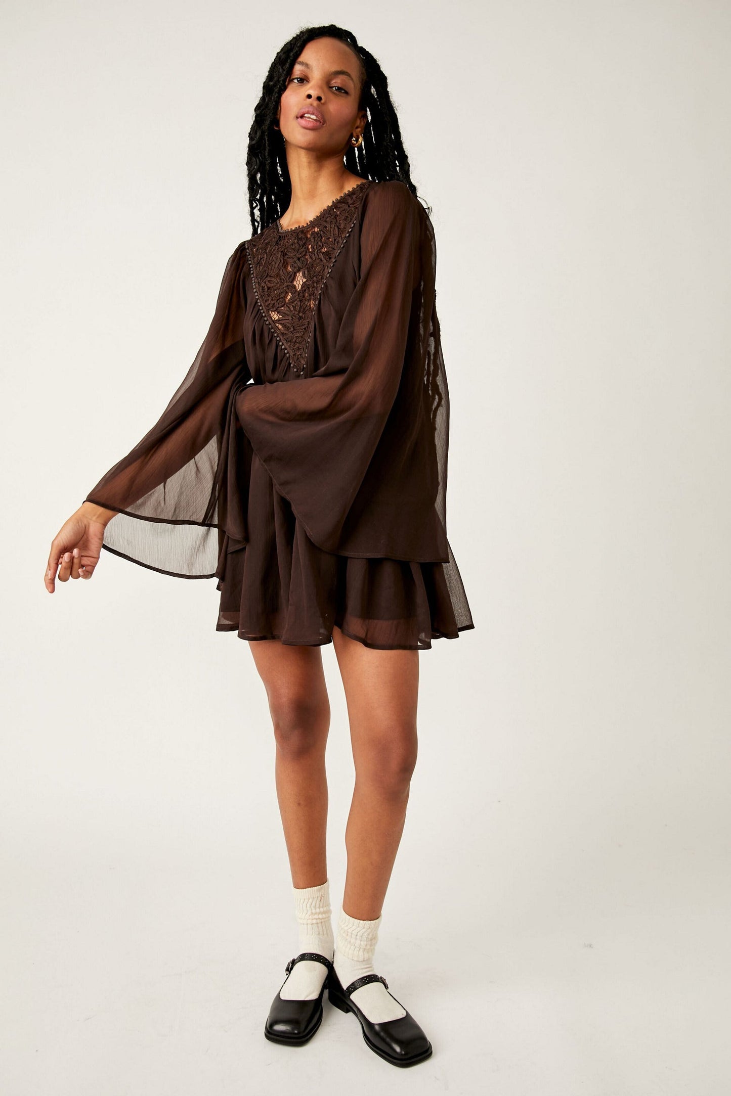 Free People Sunshine of Love Mini Dress Free People