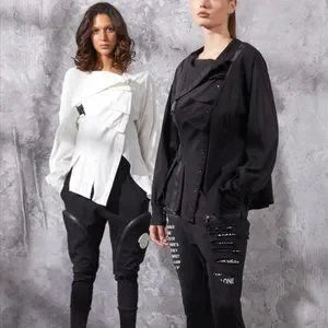 H-4 1457 Women Woven Shirt H-4