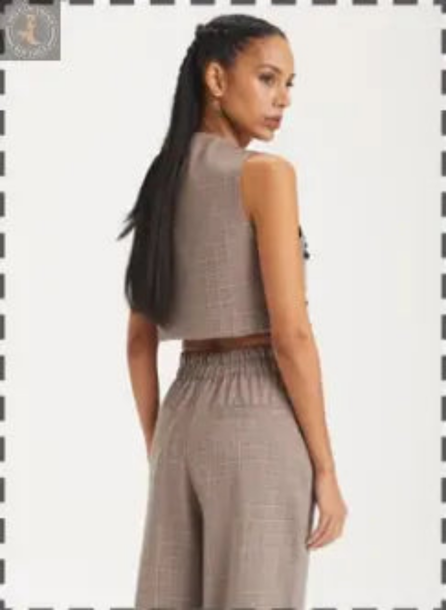 H-4  Checkered Vest 3095 H-4