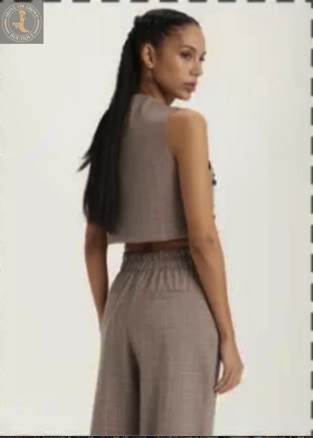 H-4  Checkered Vest 3095 H-4