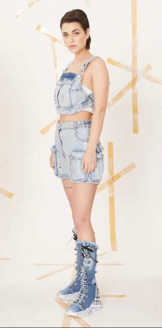 H-4 Denim Top 2119 H-4