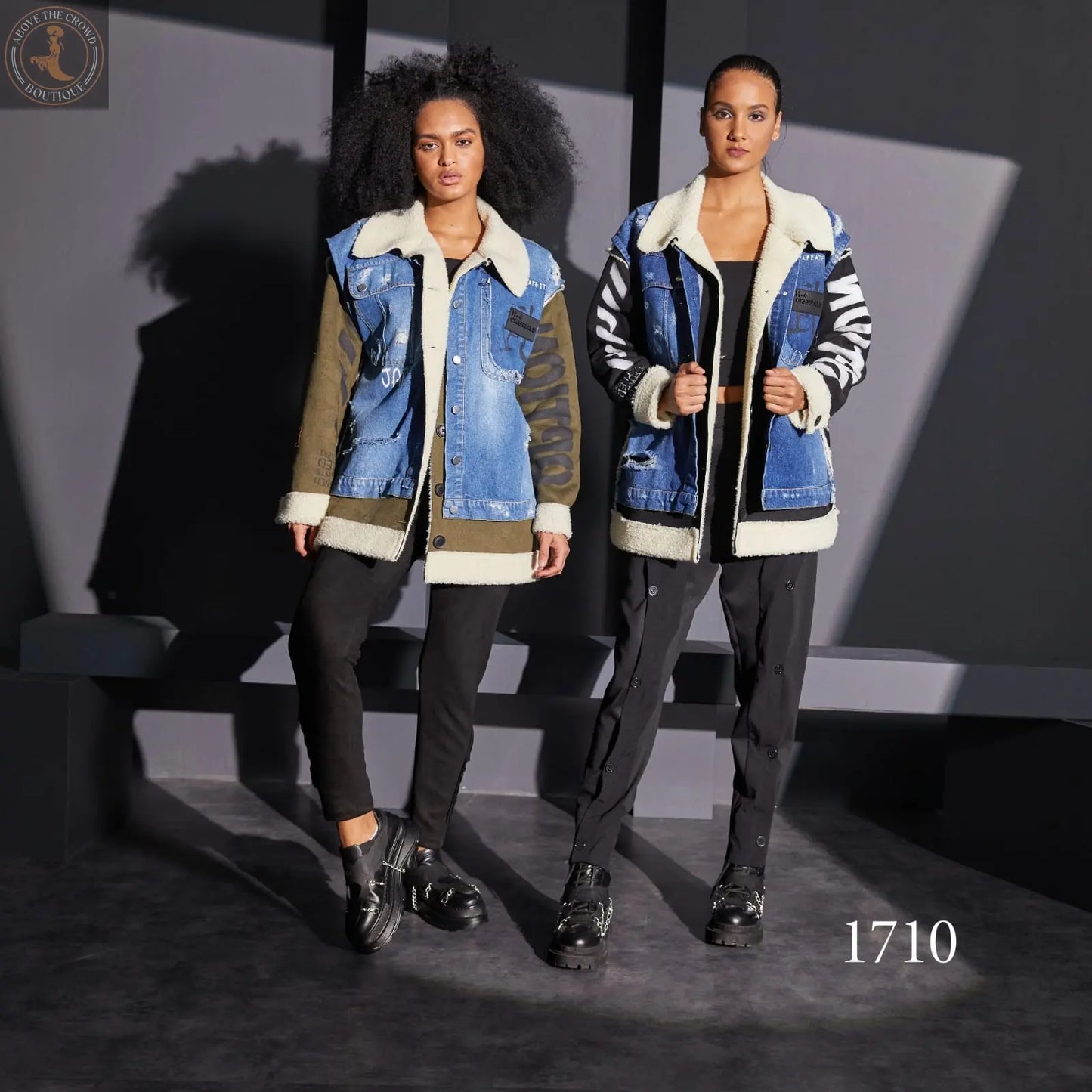 H-4 Jean Jacket 1710  -  Above the Crowd Boutique