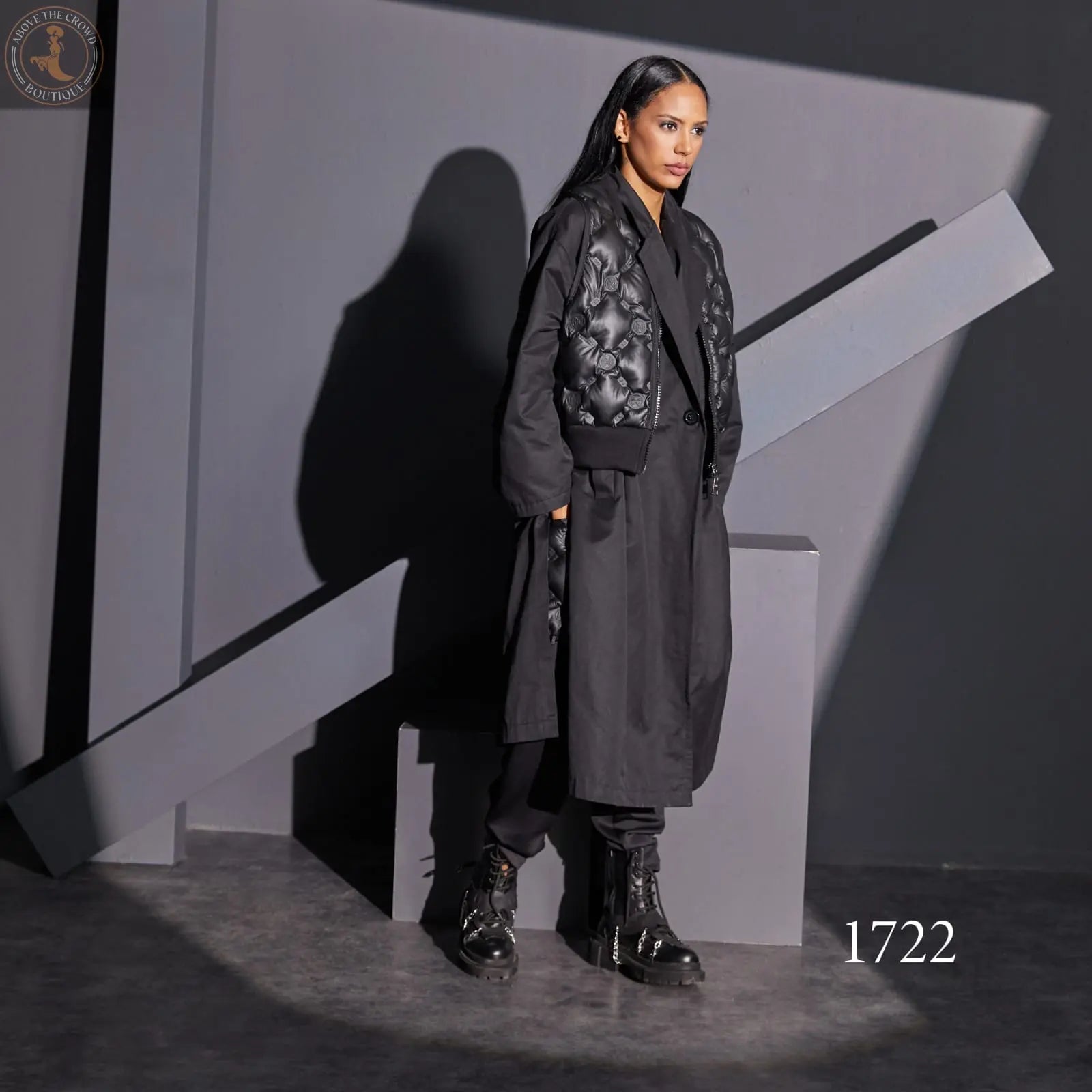 H-4 Long Coat 1722 H-4 - Above the Crowd Boutique