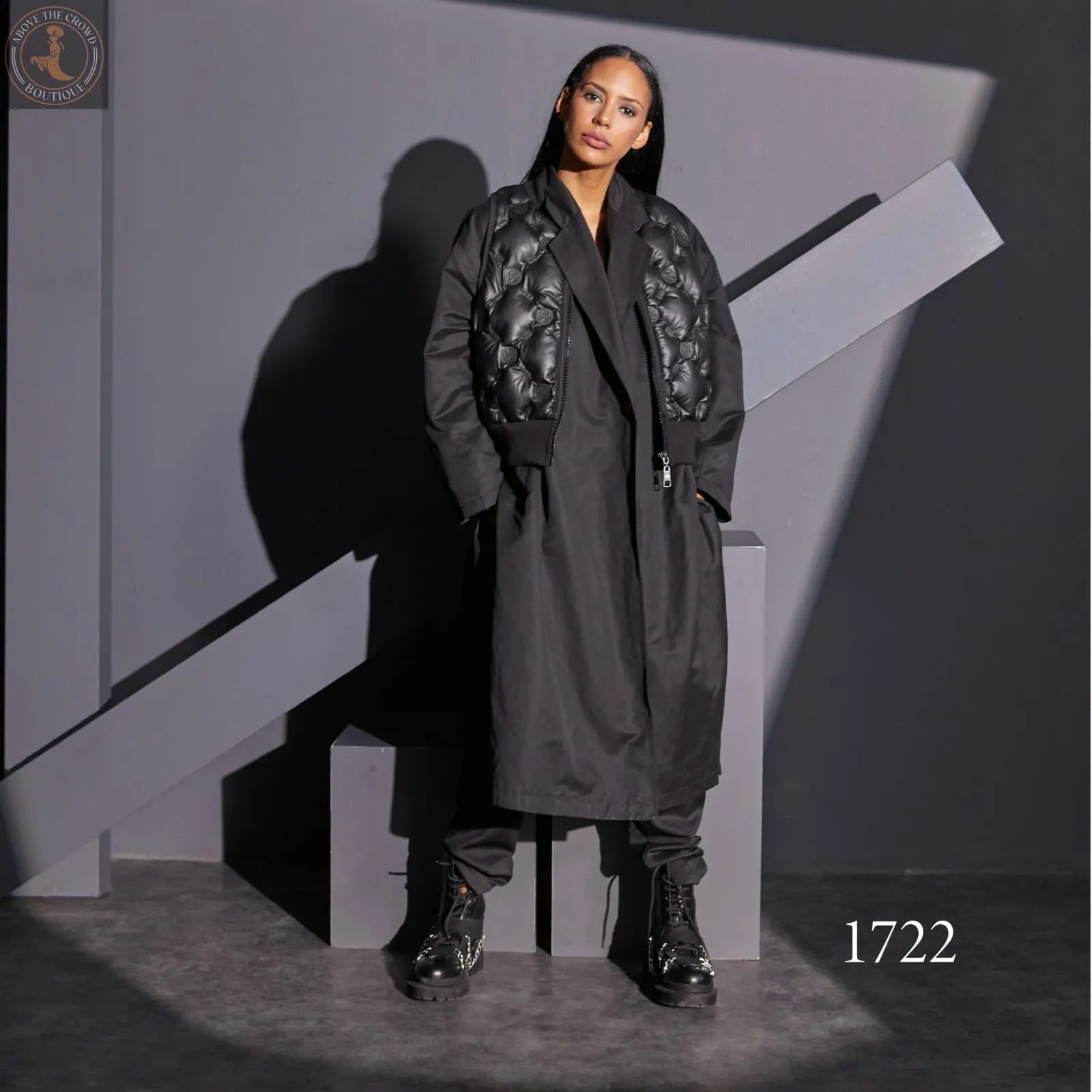 H-4 Long Coat 1722 H-4 - Above the Crowd Boutique