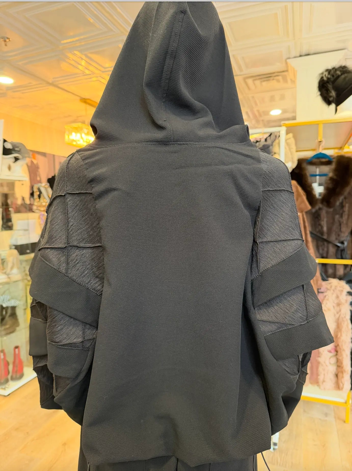 H-4 Quilted Hooded Sweatshirt 4716 - Above The Crowd Boutique