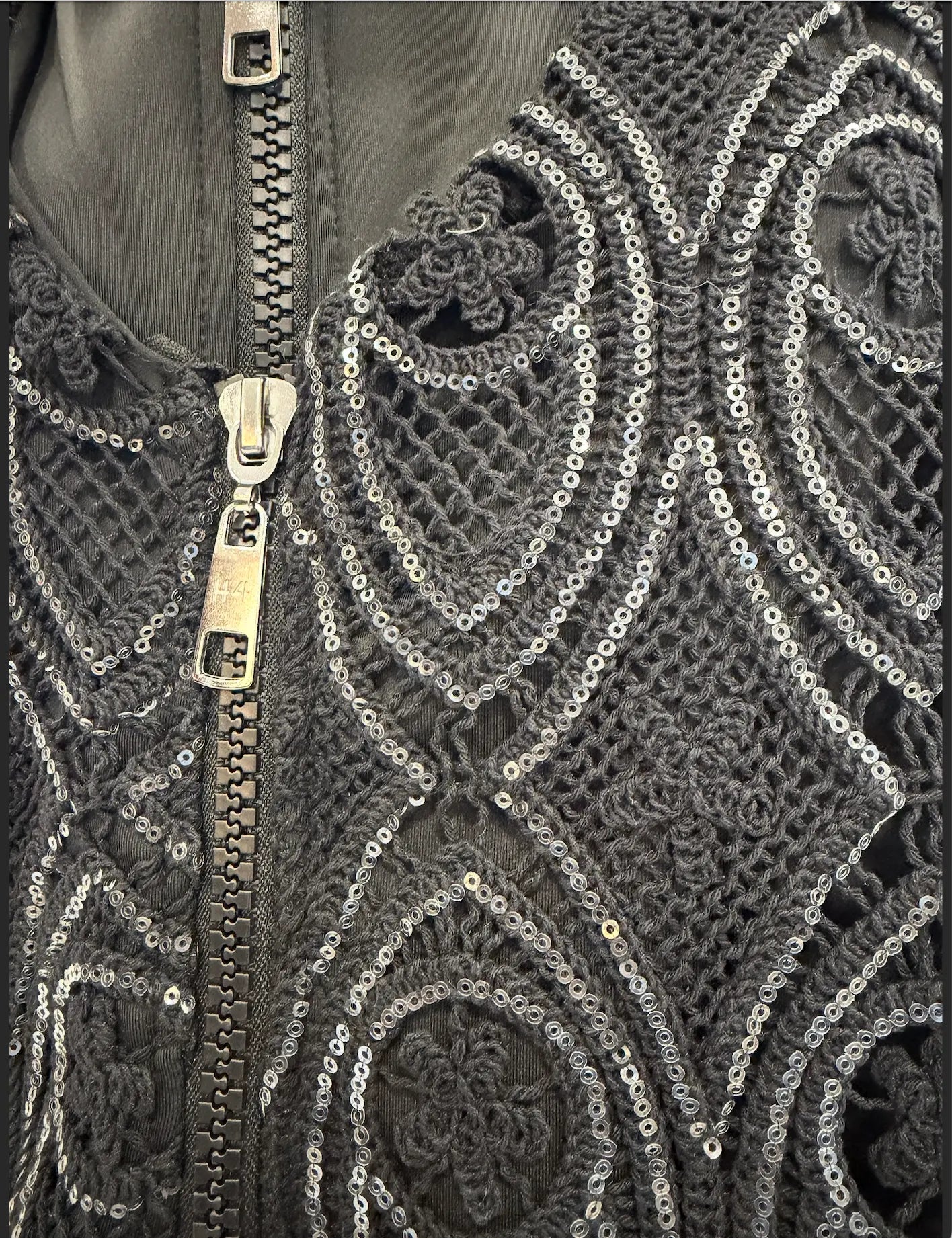 H-4 Sequin Embroidered Hoodie Sweatshirt 4724 - Above the Crowd Boutique