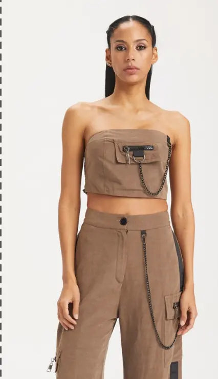 H-4 Women Crop Top 3052 H-4