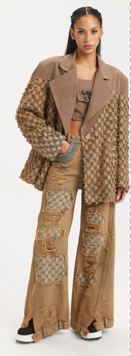 H-4 Women Jean Jacket 3072 H-4