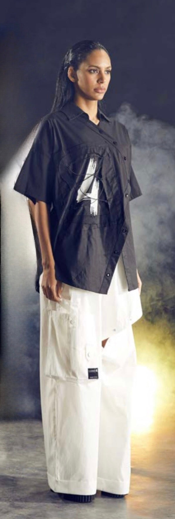 H-4 Women’s Black Top 1802 H-4