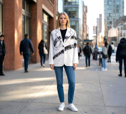 H-4 Artistic Statement Jacket - Above the Crowd Boutique