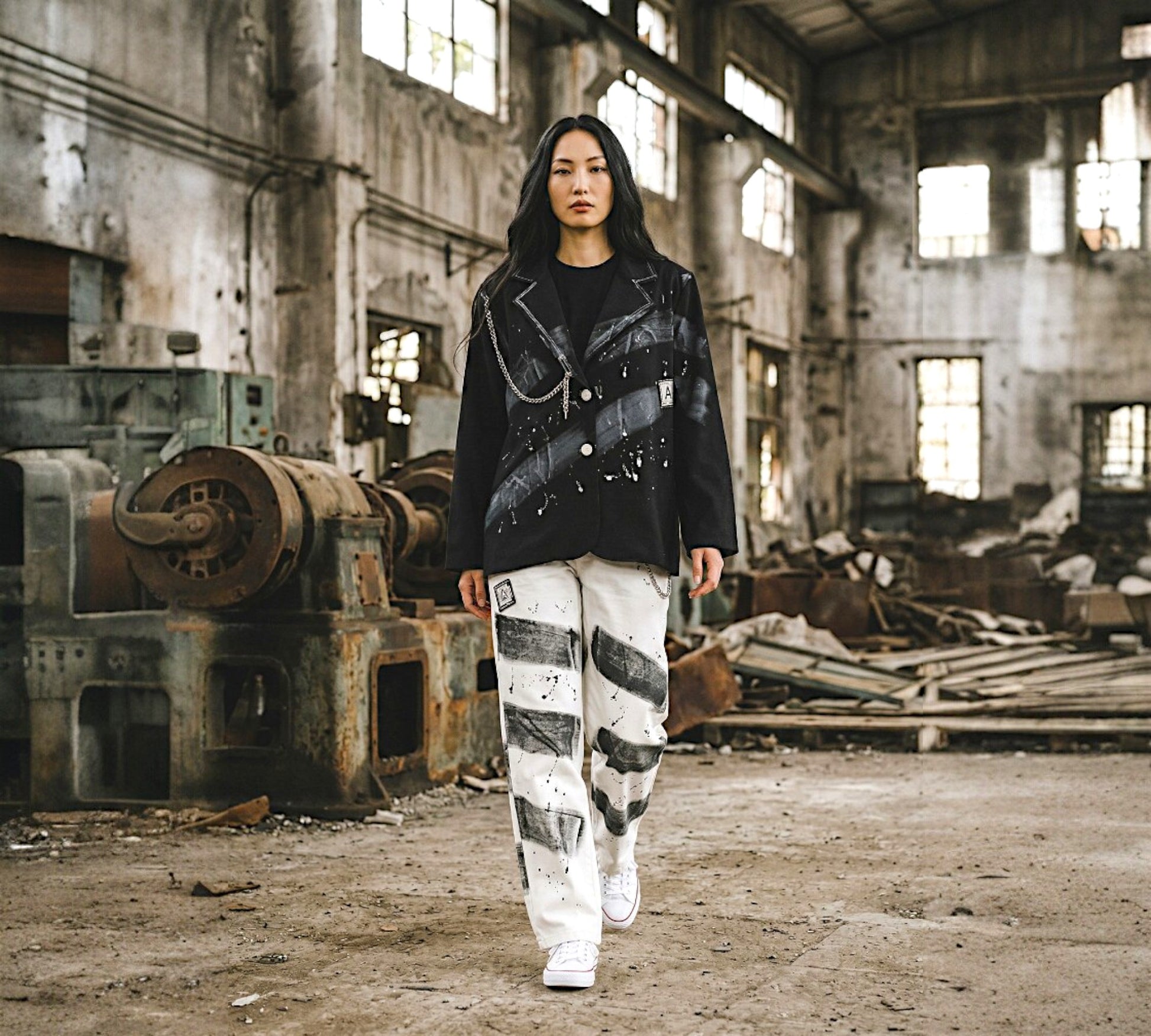 H-4 Artistic Statement Jacket - Above the Crowd Boutique