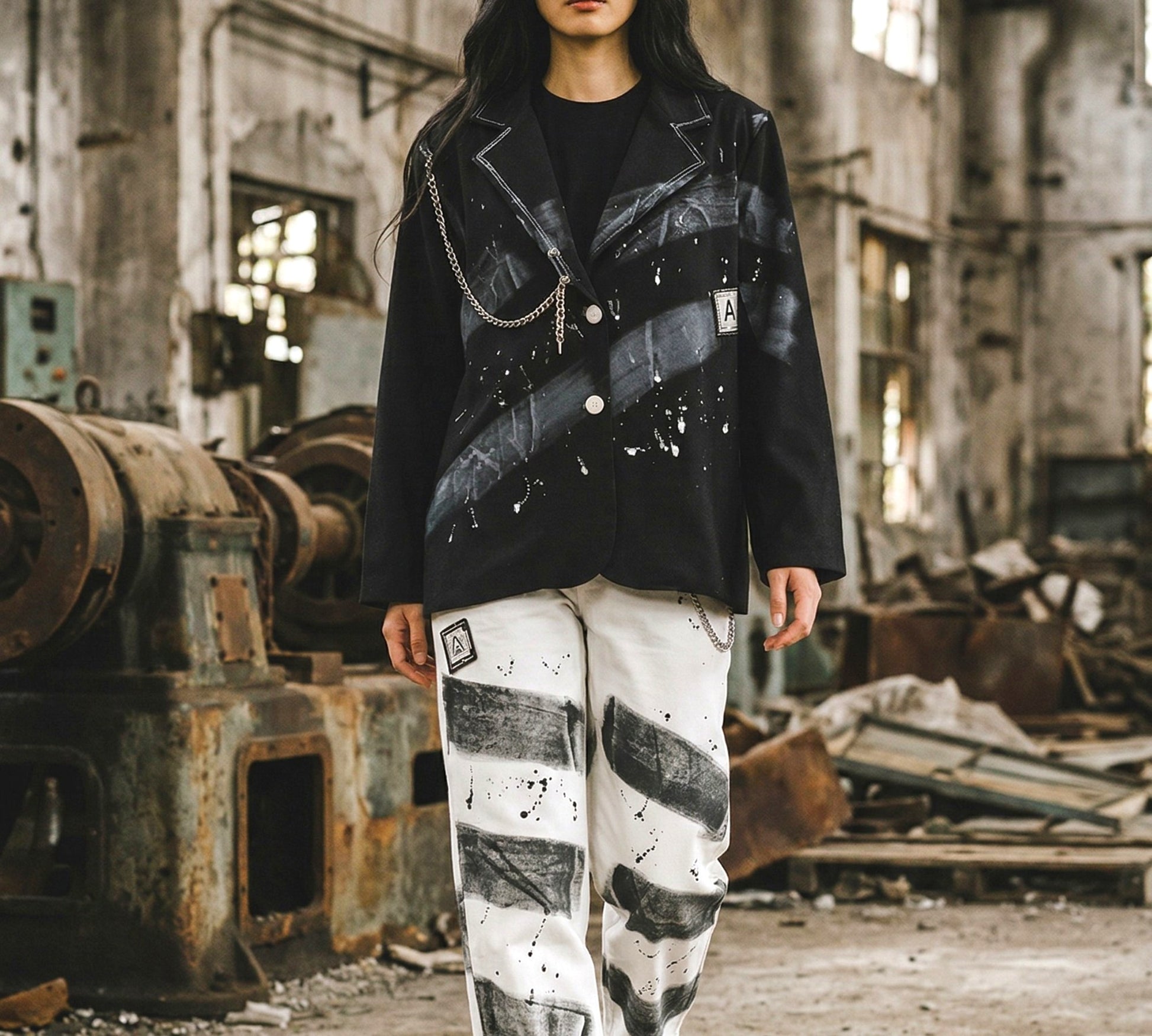 H-4 Artistic Statement Jacket - Above the Crowd Boutique