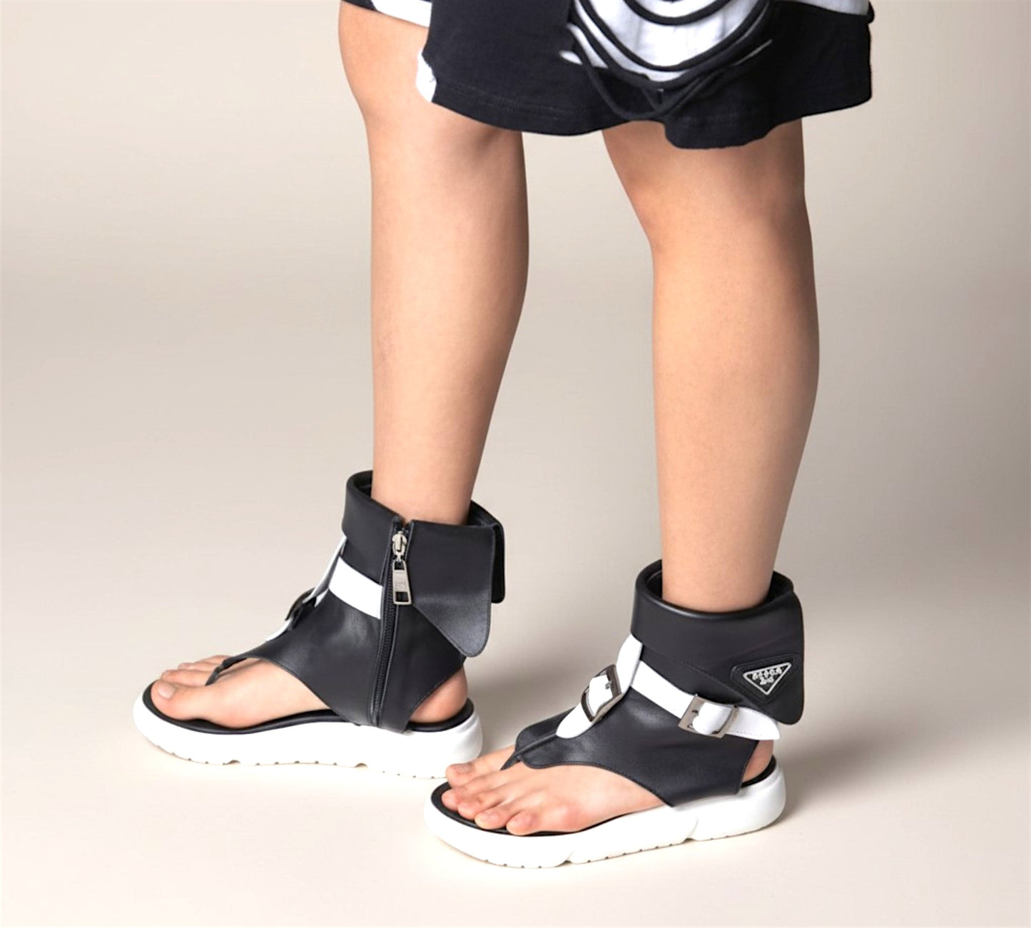 H-4 Avant-Garde Platform Sandals - Above the Crowd Boutique