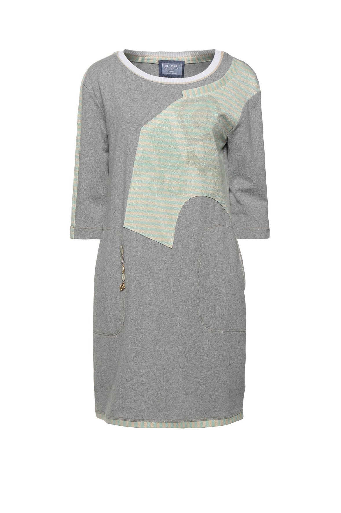 Elisa Cavaletti Gray Dress ELP192055901