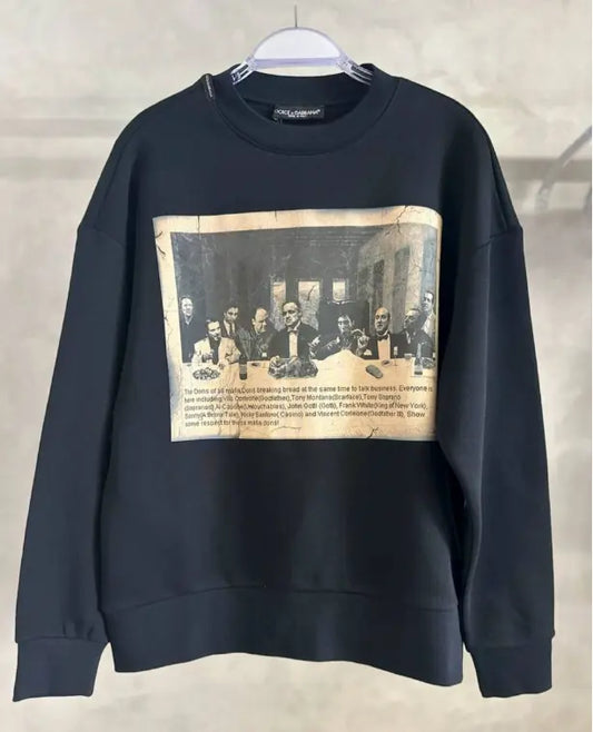 Just Casta Men Gangster Sweatshirt 25-S715 Just Casta