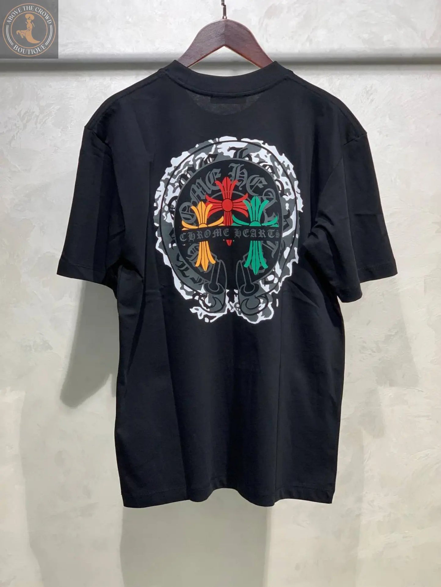 Just Casta Men T-Shirt with Crosses Just Casta