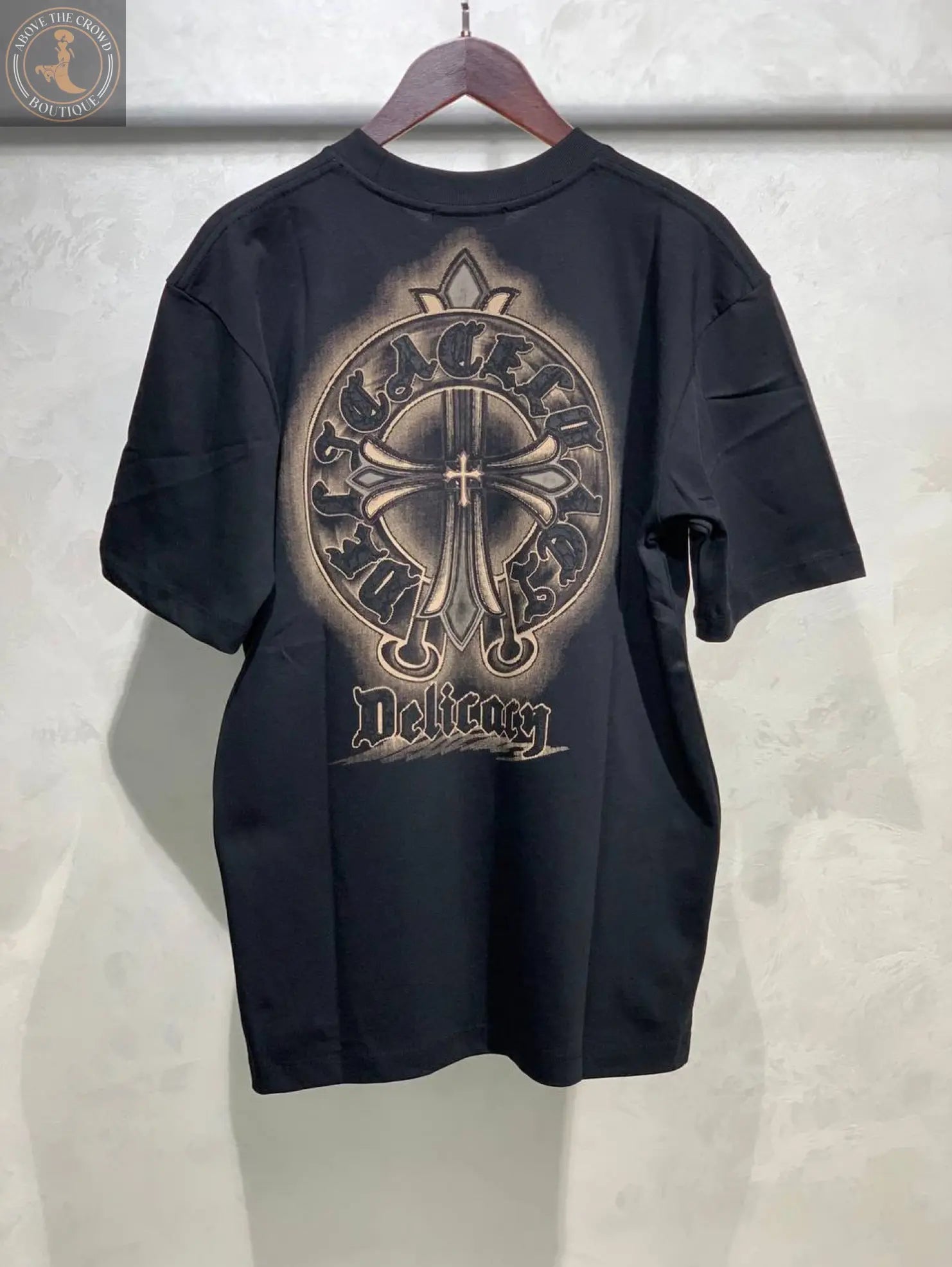 Just Casta Men T-Shirt with Crosses Just Casta