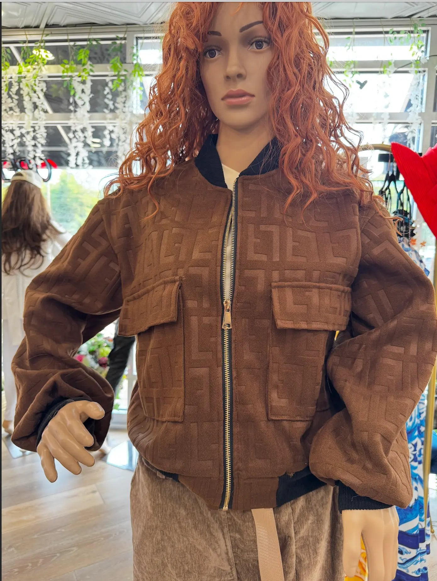 Karma Bomber Jacket – Black & Brown Karma