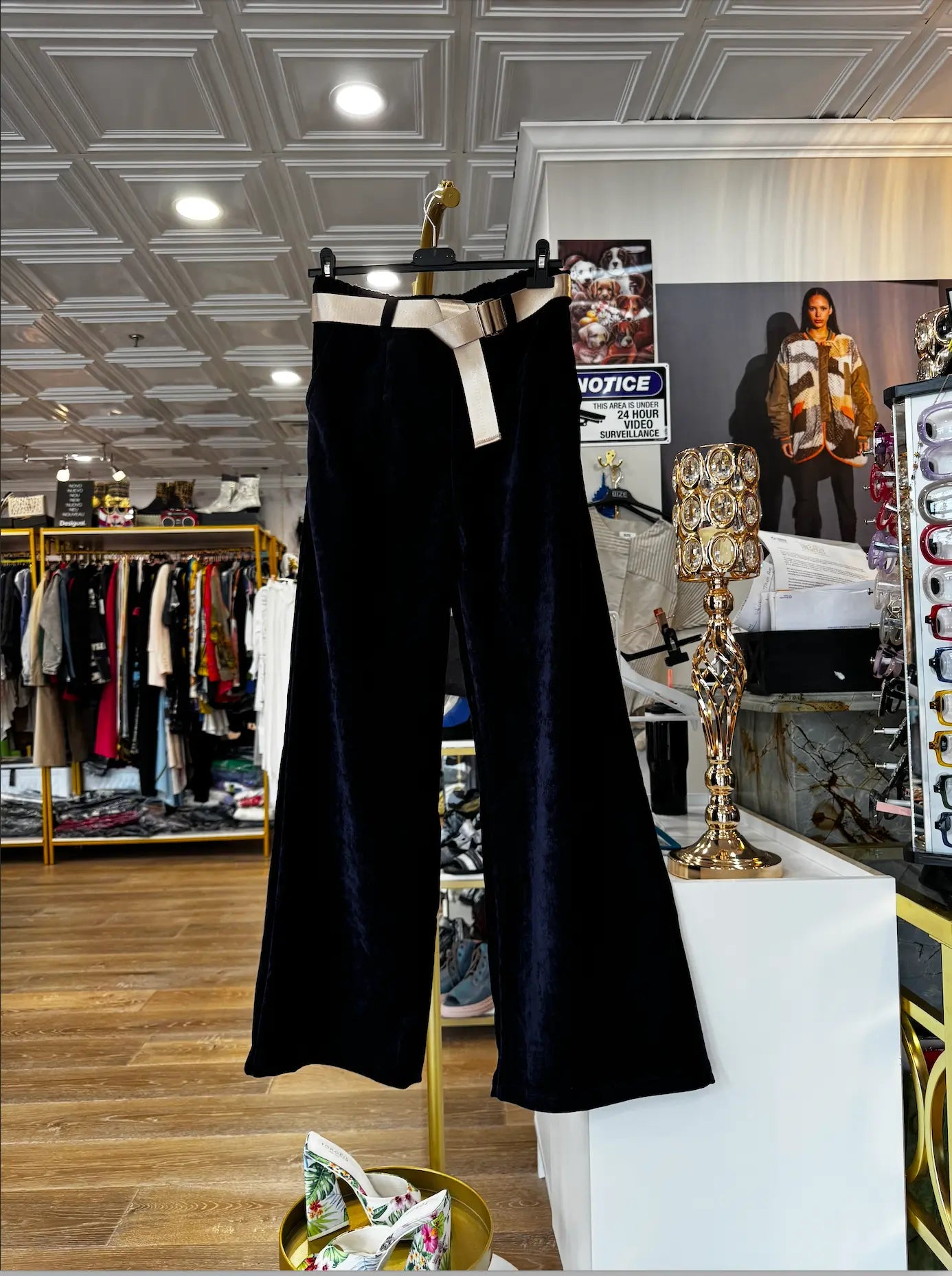 Karma Velvet Palazzo Pants Karma
