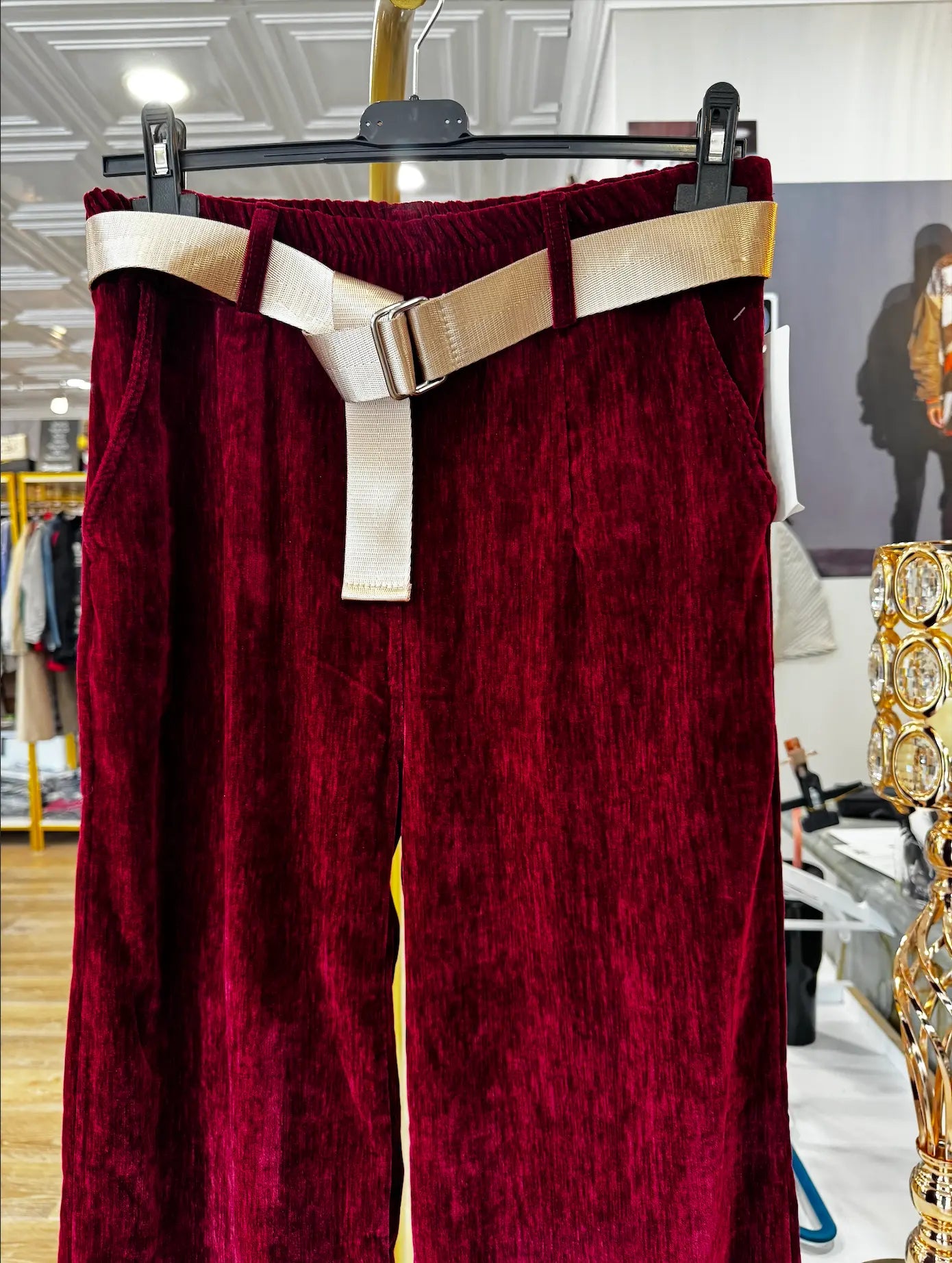 Karma Velvet Palazzo Pants Karma