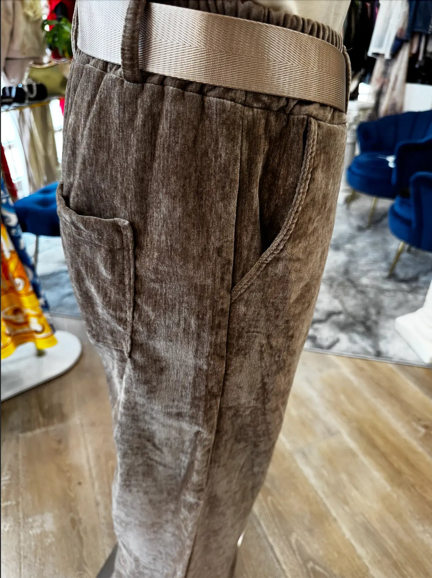 Karma Velvet Palazzo Pants Karma