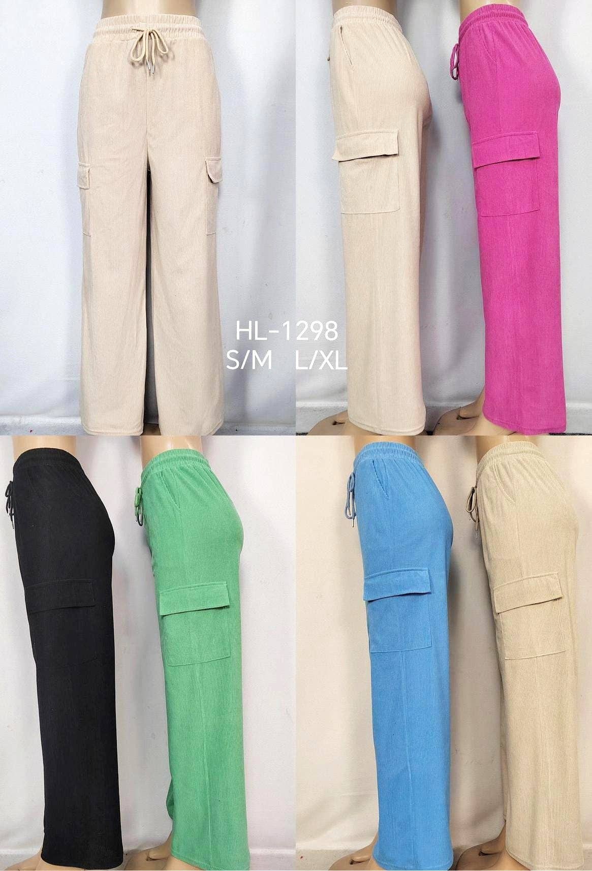 Kurt Muller Cargo Wide Leg Pants Kurt Muller