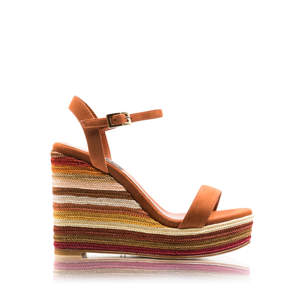 LOLA&LO Greta Wedges: Handcrafted Peruvian-Inspired Raffia Wedges - Above The Crowd Lola@Lo