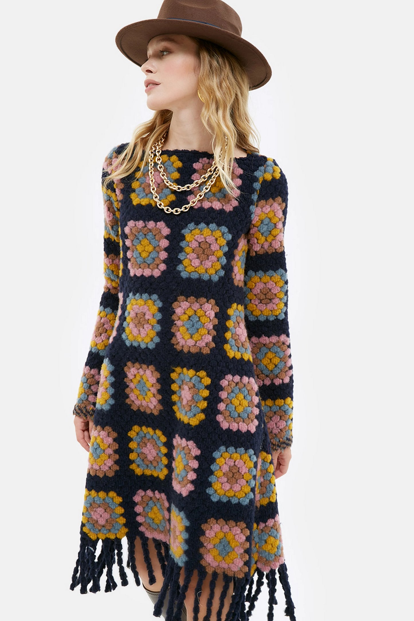 Lamiary Wool Dress - Above The Crowd Boutique