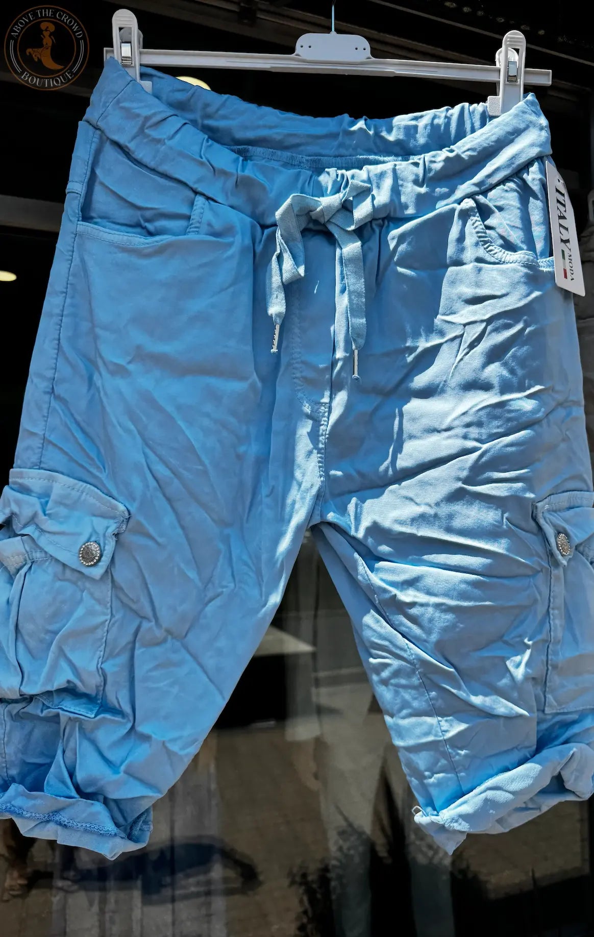 Lightweight Cargo Shorts - Effortless Style & Comfort | Above The Crowd Boutique Karma