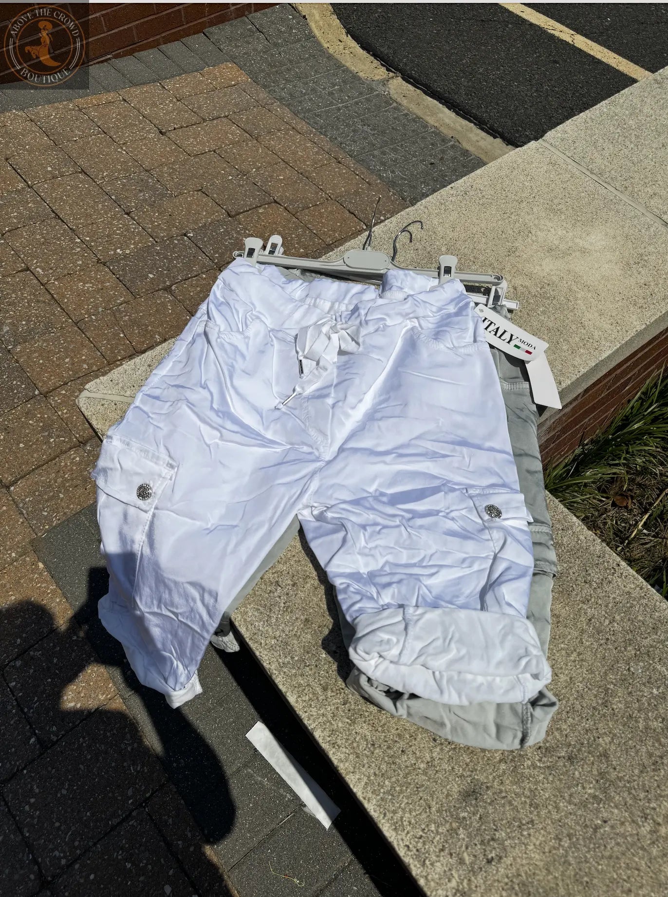 Lightweight Cargo Shorts - Effortless Style & Comfort | Above The Crowd Boutique Karma